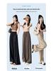 Women's Summer Ice Silk Wide-Leg Pants - Lightweight, Loose, Sun-Protective, Casual Fit