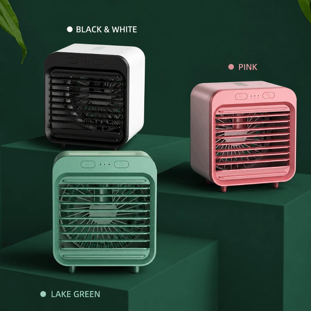 Low Noise Cooling Fan Mist Spray Desktop Fan Portable Portable Misting Fan  Desktop Cooling