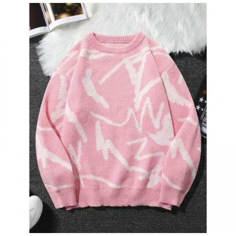 Sweatshirt à col rond surdimensionné Hommes Femmes Mélange de coton épais Manches longues Streetwear Haut Automne Tenue décontractée