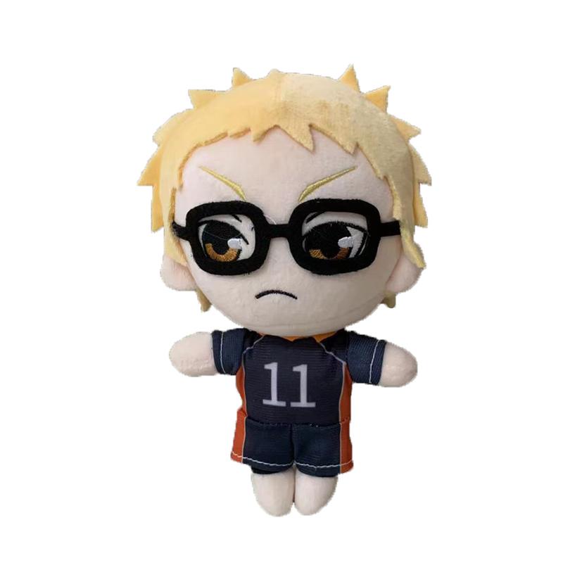 Bambola di Peluche Haikyuu da 20CM Anime Pallavolo Morbida Bambola Ripiena Haikyuu! Hinata Shoyo Tobio Kageyama Cuscino Peluche Giocattolo per Bambini