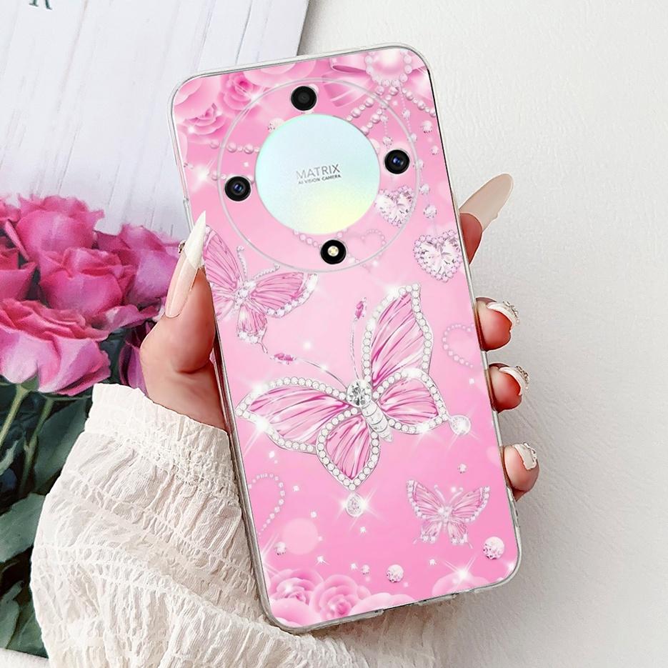 Für Honor Magic6 Lite Hülle HonorX9B ALI-NX1 Coole Drachenbemalte Abdeckung Weiche Silikonhülle Für Honor X9B Magic 6 Lite Fundas Coque