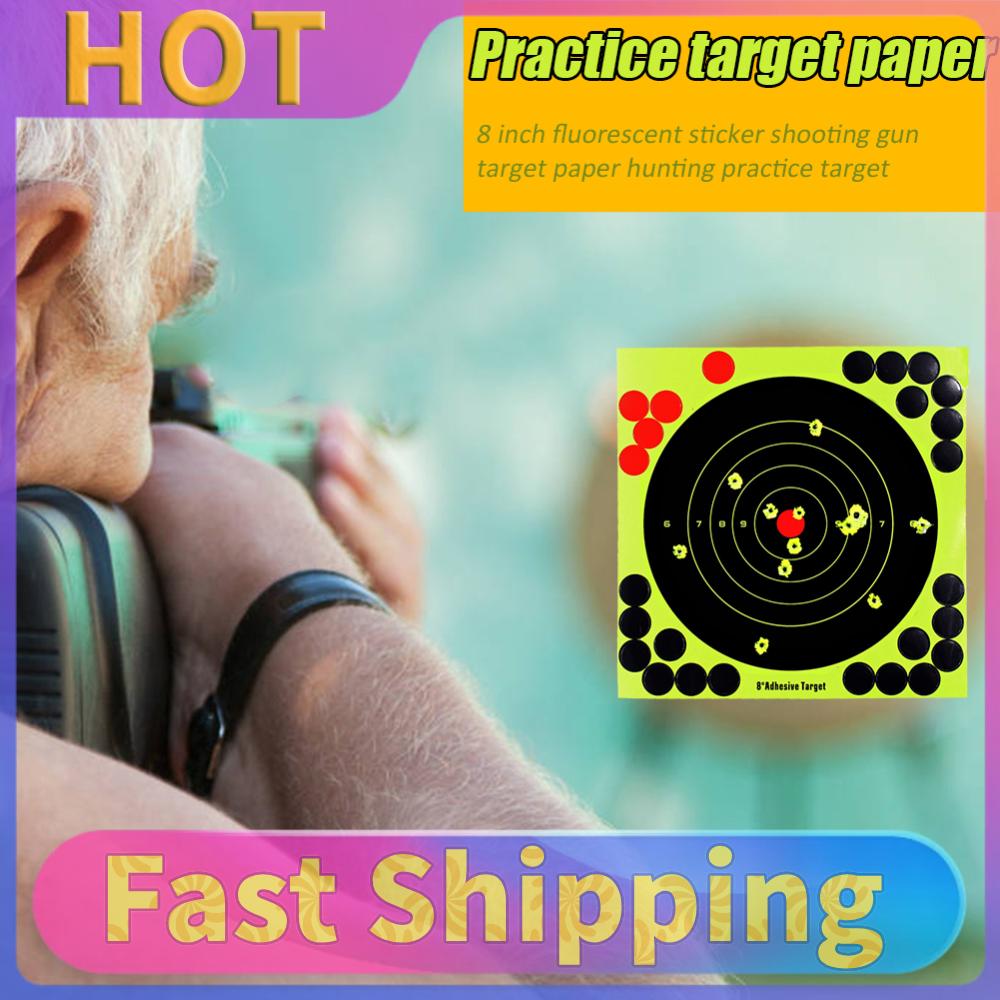 Adesivi Bersaglio Adesivi da 8 pollici Target Glow Impatto Accessori