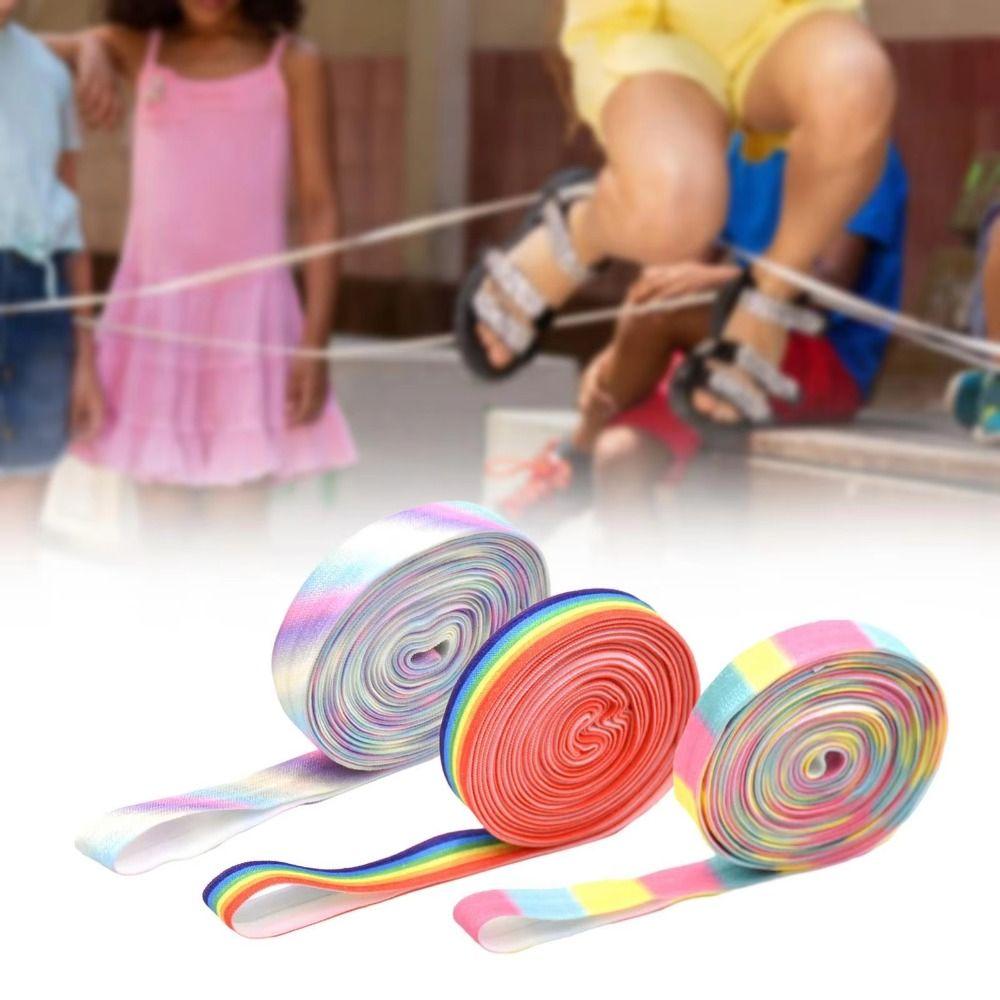 300cm Long Chinese Jump Rope Highly Elastic Group Jump Rope Children Skipping Rope Party Favors