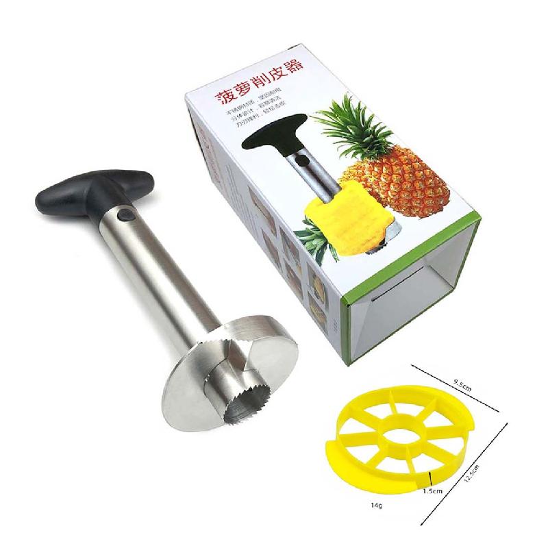 Pineapple peeler Pineapple peeling machine Pineapple smoke Pineapple knife pineapple cutting Core extractor and core separator чёрный