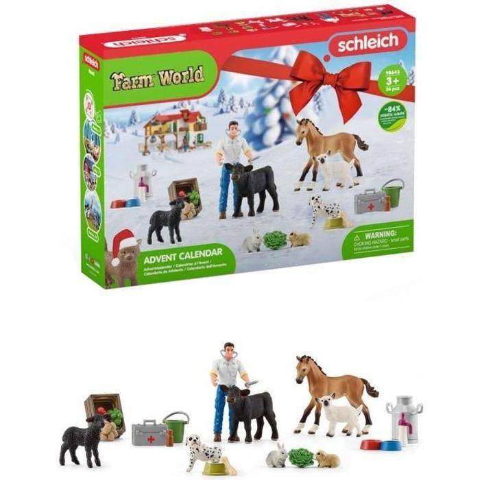 Calendrier de l'Avent Farm World - SCHLEICH - 98643 - Gamme Farm World