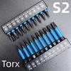 21/27/29 PCS Magnetic Impact Torx Bit Set Hex Head Shank Star Impact Drill Bit Set  Drill Bit
