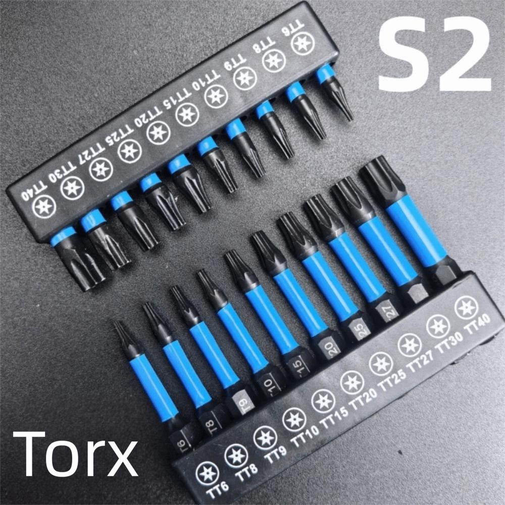 21/27/29 PCS Magnetic Impact Torx Bit Set Hex Head Shank Star Impact Drill Bit Set  Drill Bit