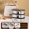 ZISIZ 304 Stainless Steel Insulated Lunch Box
