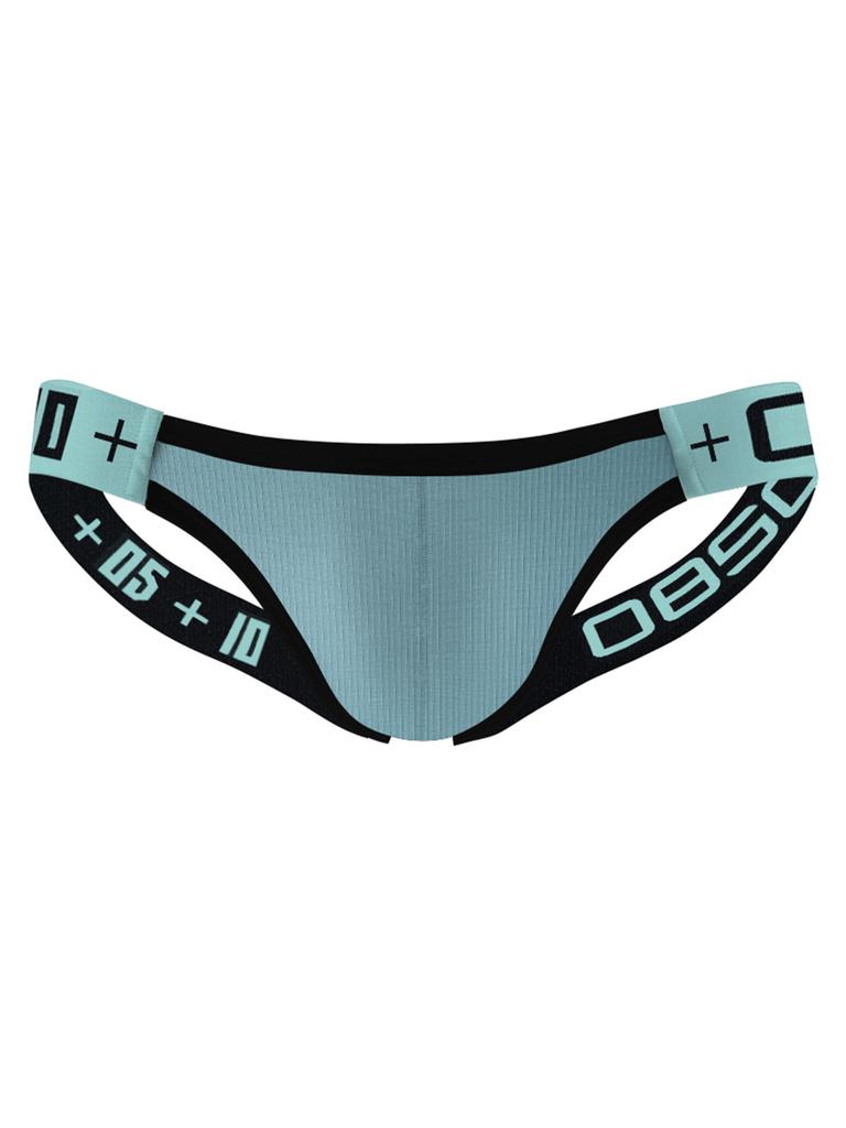 1Pc 0850 Cross Strap Men's Thong Threaded Cotton Sexy Butt Lifting Four Ding Gay Back Empty Sexy Sexy Free Pants