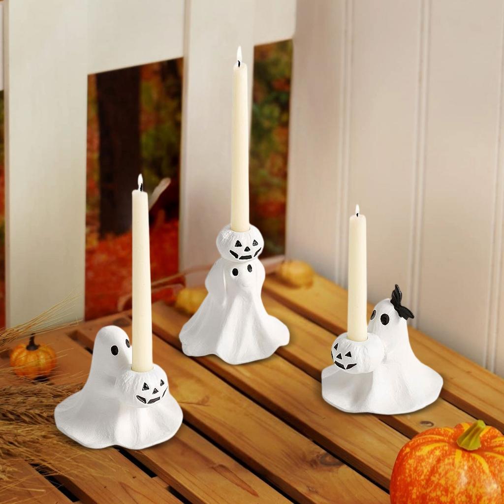 Candle Holder, The Best Gift For Halloween, The Candle Hole Is Separated By Aluminum Sheet