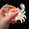Slow Rebound Crab Shaped Decompression Toy Soft Squeeze Sensory Toy for Stress Relief and Hand Exercise for Kids and Adults