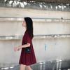 2024 Korean Style Summer Maternity Dress: Slimming A-Line Baby Doll with Retro Short Sleeves