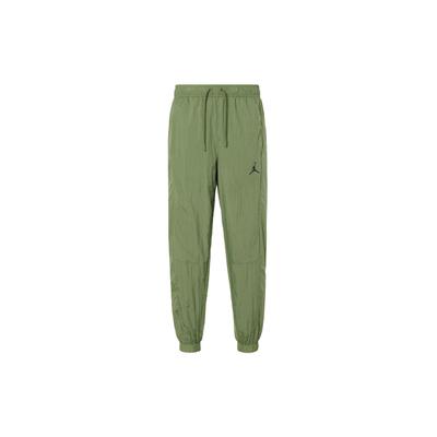 Logo-Print Kordelzug Bündchen Strick-Jogginghose Herren Unterteile Dunkelgrün DX9374-340