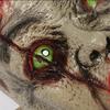 Halloween Spooky Candy Bucket Zombie Head Handbag Creepy Trick or Treat Candy Pail for Halloween Party Haunted Houses Decoration