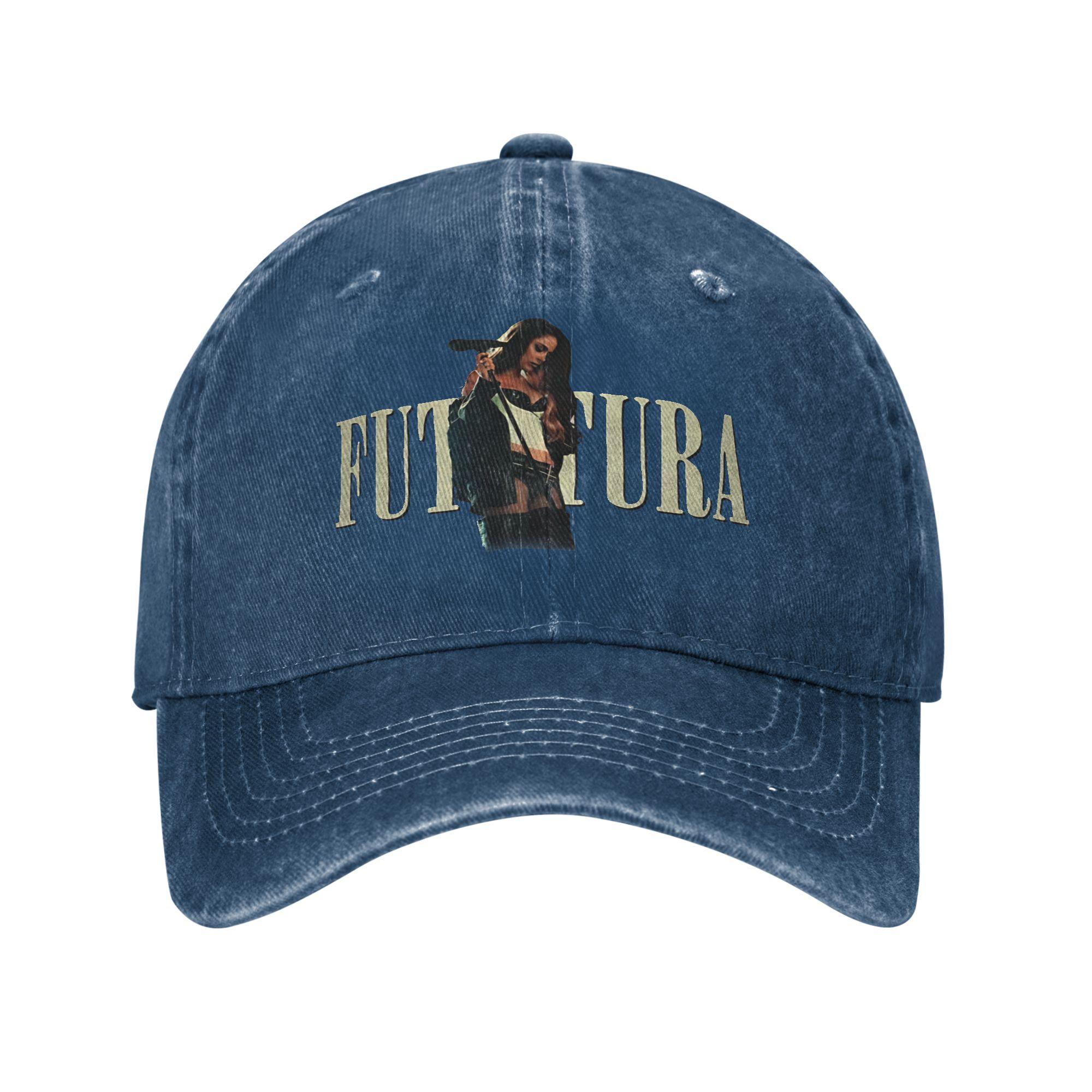 

Singer TINI STOESSEL Futtura Album Sun Baseball Cap Casual Men Women Washed Trucker Hat Hunting Camping Baseball Caps One Size