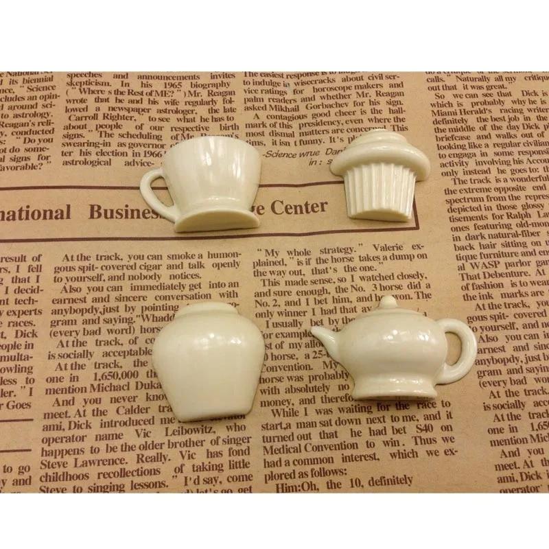 Molde de Silicona con Forma de Taza para Pastel DIY Decoración de Pasteles Fondant Herramientas para Hornear Decoración de Pasteles