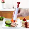 1Pcs Cake Cream Decorating Writing Pen Kitchen DIYSilicone Plate Paint Pastry Cookie Dessert Flower Squeezer Nozzle Syringe