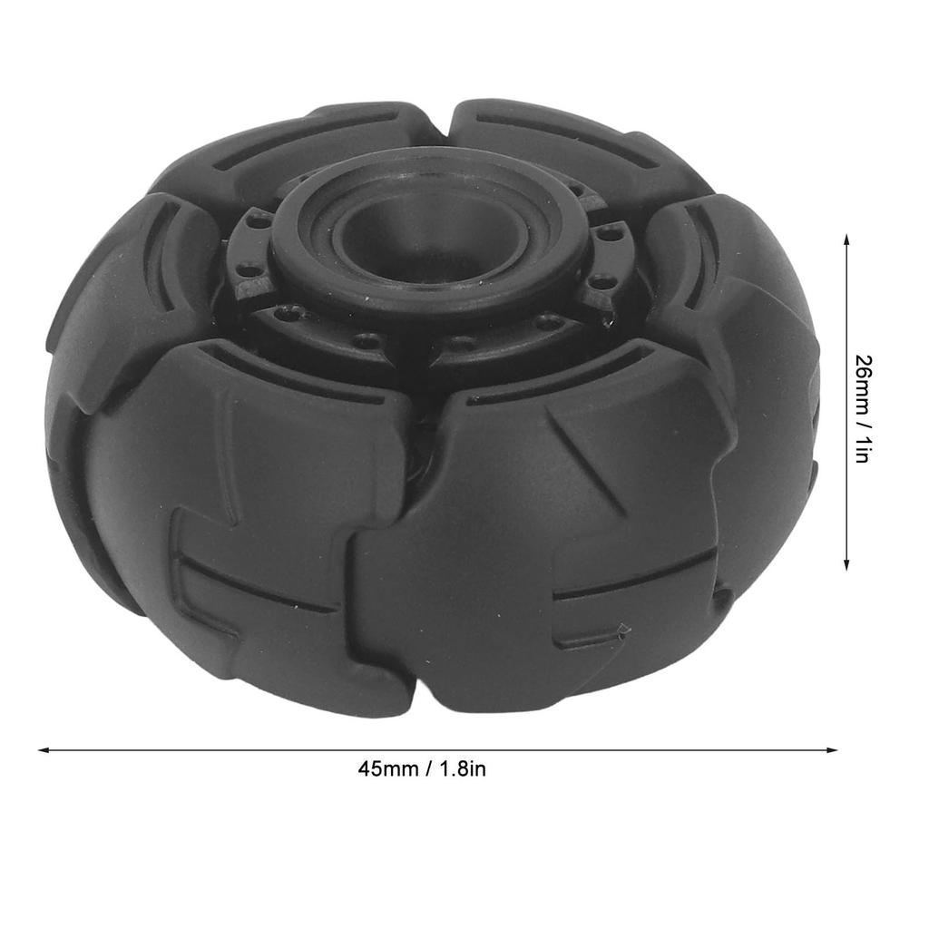 Alloy Deformable Rotating Metal Deformable Rotating Gyroscope for Anxiety Aluminum Alloy Fidget Perfect for Home and Office Gyroscope, Relief,