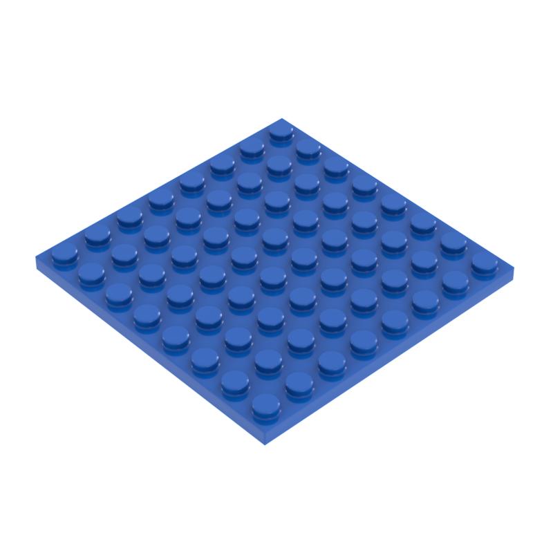 MOC Small Particle Plate Classic Building Blocks 8x8 Pieces Base Plate DIY Compatible 41539