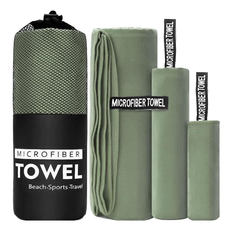 3PC Fast Dry Sport Towel Multifunctional Travel Swimming Yoga Ultra Soft Lightweight Super Absorbent Microfiber Material for Gym