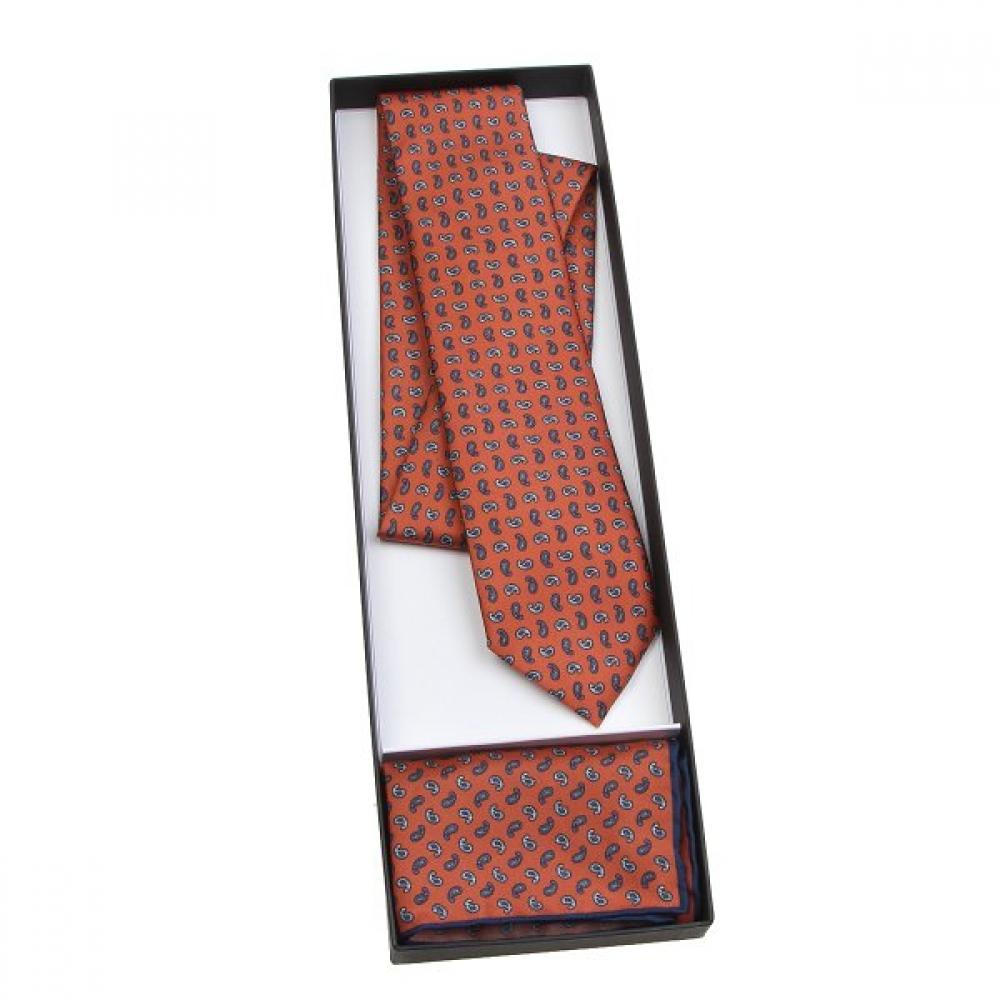

Il Moro Tie Set Tie+pocket Chief Florence A 05 Single option