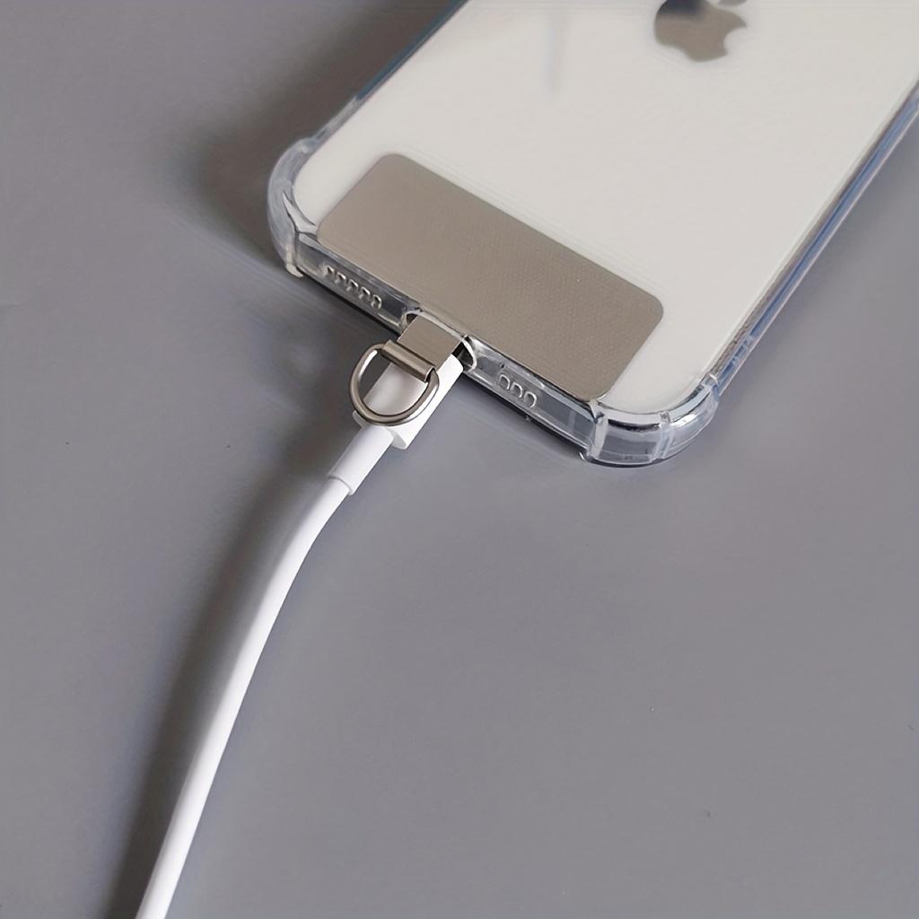 4/3/1 Universal Mobile Phone Lanyard Patch Gasket Metal Safety Ultra-thin Phone Strap Parts Skiing Running Climbing Special