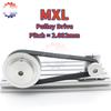 MXL Timing Belt B134MXL To B192MXL MXL Synchronous Belt Width 4.8mm MXL 6mm 10mm Rubber Timing Belts MXL Closed Loop Drive Belt