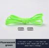 Elastic Shoelaces Round Metal Lock Shoe Laces Without Ties Convenient And Safe Lazy Shoes Lace For Sneakers Accessories
