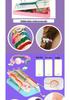 DIY Children's Bracelet Weaving Set: Colorful Craft Toy for Girls