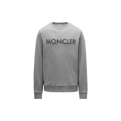 Felpa girocollo con stampa logo FW22 Uomo felpa Grigio H10918G00013809KR989