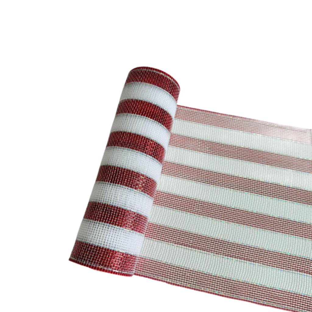 Weihnachtsrot und Weißes Band, Dekoration, DIY Heimtextilien, Schleifenbinden, Multifunktional