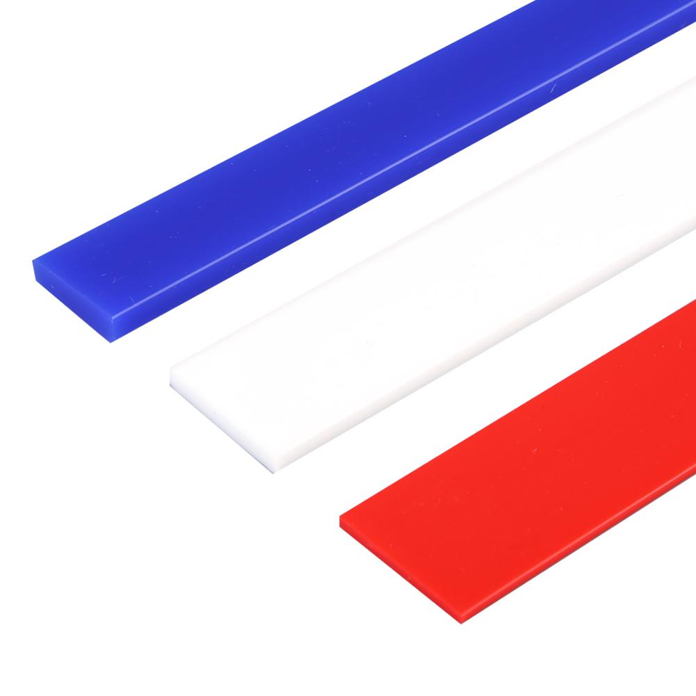 6Pcs Silicone Rolling Pin Guides Rolling Strips 2/4/6mm Dough Thickness Rails Measuring Dough Strips for Dough Pastry Cookie