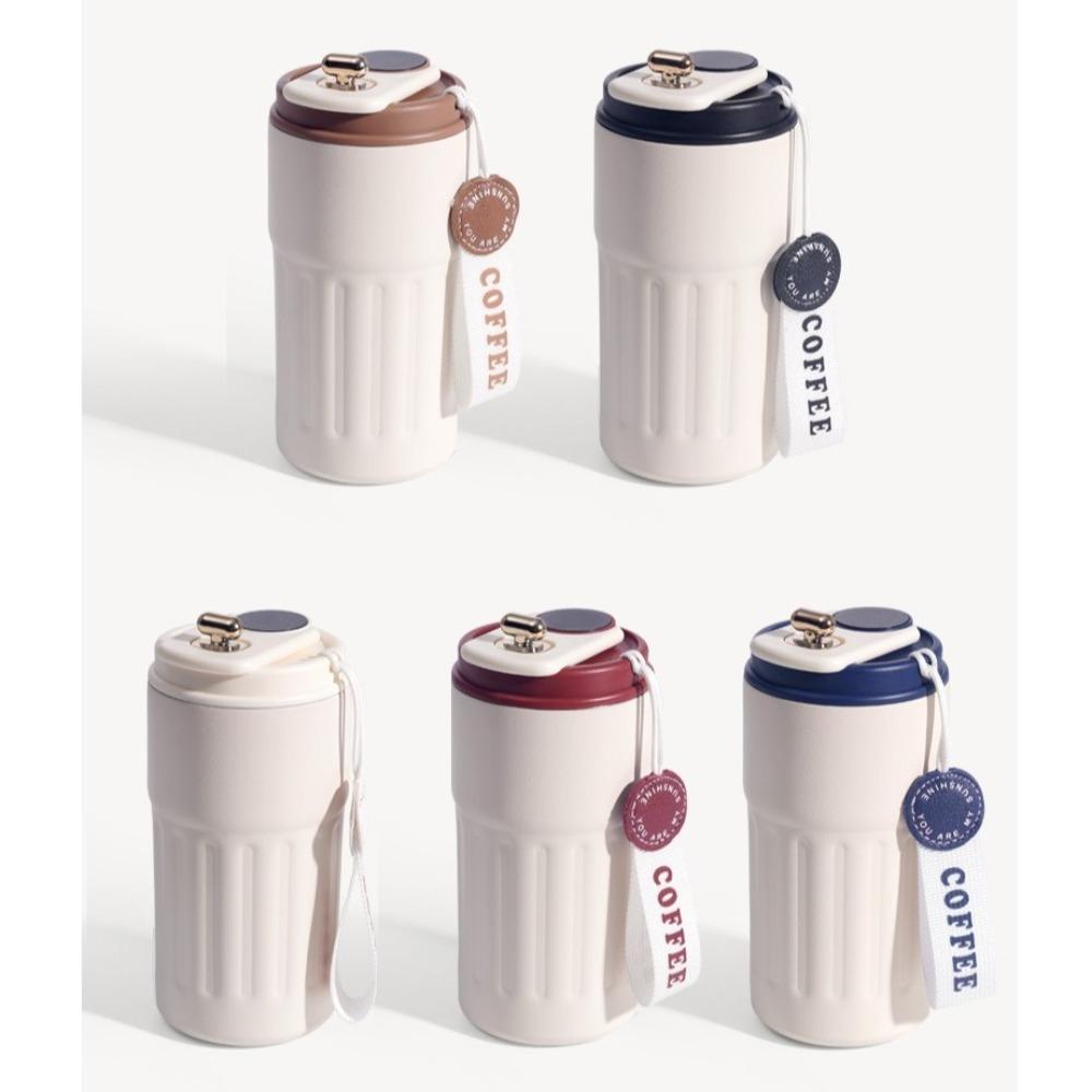 High Value Coffee Cup Stainless Steel Carrying Water Cup New Insulation Cup  for Students