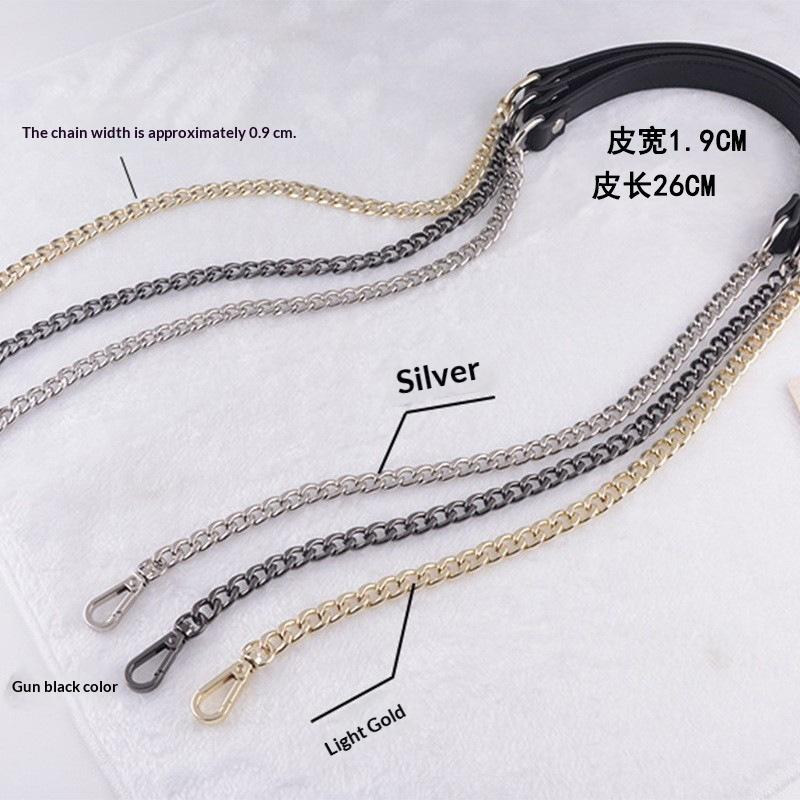 120cm Metal PU Strap for Handbags Modern Crossbody Bag Replacement for Daily Use