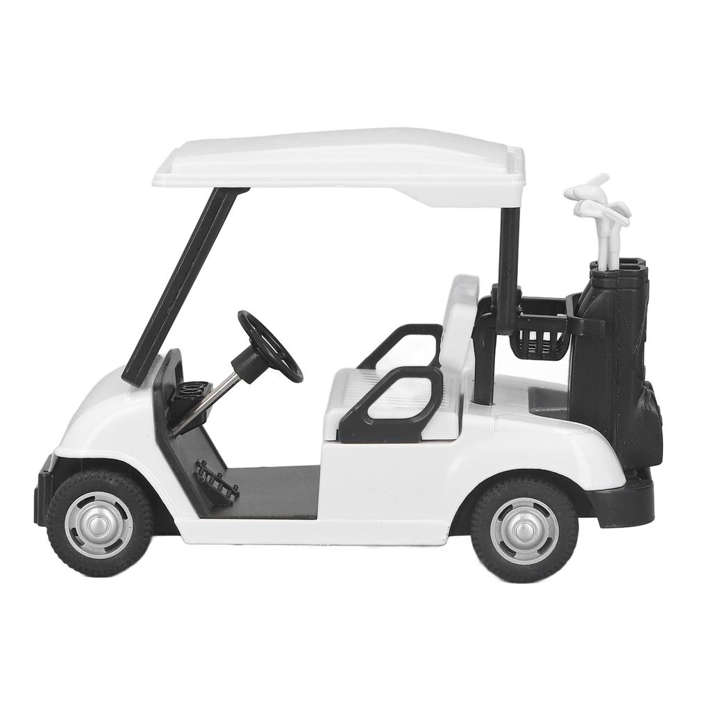 Golfwagen Spielzeug Lebensecht Multifunktional Legierung Fähigkeitsentwicklung Langlebig Sicher Rückzug Golfwagen Spielzeug