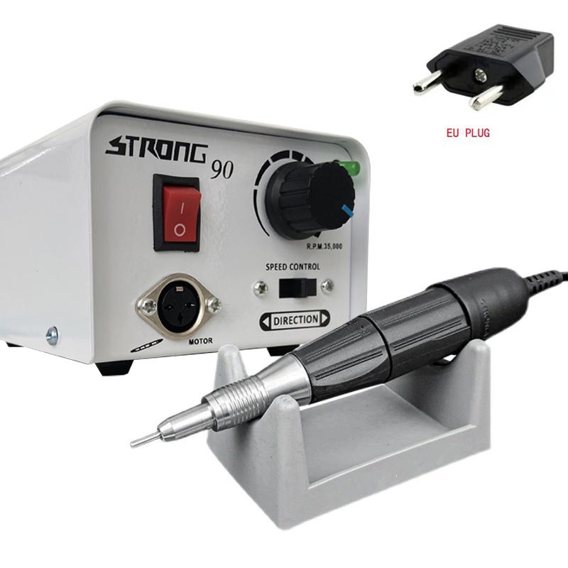 

Стоматологическая лаборатория Strong 90 Микромотор 35000 об/мин Наконечник угольной щетки 220V EU PLUG