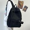 Rucksack Mittelstufe Herren Einfach Große Kapazität Reise Rucksack Lässig Japanische Mittelstufen- und Oberschul-Schultasche