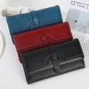 Women's Drawstring Design Long Wallet Clutch Purse Coin Card Holder
