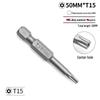 S2 Torx T5-T40 & Phillips Screwdriver Bit Set with Holes - Electric Compatible