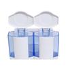 Refillable Lotion Soap Container Manual Press Liquid Soap Dispenser Double Soap Dispenser  Hotel