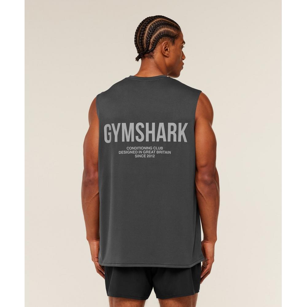 Gymshark Conditioning Club Tank Gs Onyx Grey Gs Smokey Grey A2b4u Gd02