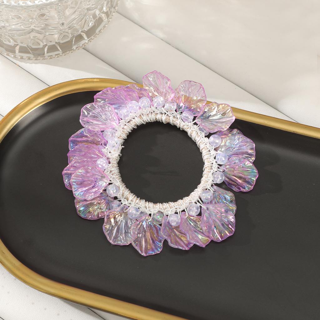 Fashion Bell Pearl Hair Ropes Scrunchies For Women Elastic Hair Tie Gum Fashion Korean Rubber Bands Hair Accessories