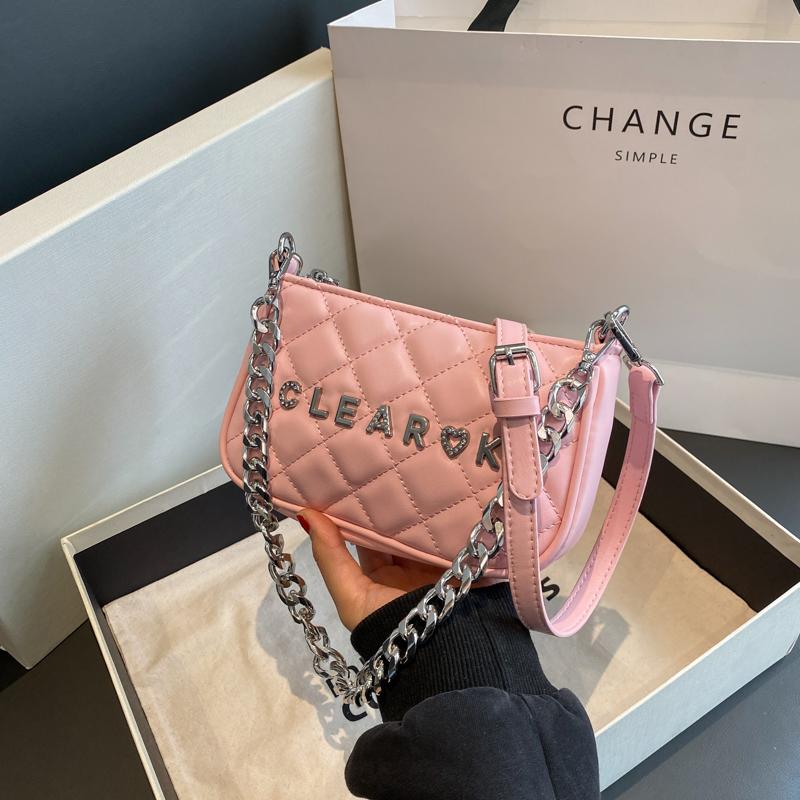 Small square bag and women's bags  women's shoulder bag  crossbody bag  chain wallet  complete set  new fashion