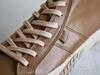 Spingle Handmade Kangaroo Leather Sneakers Spm-443 Dark Gray