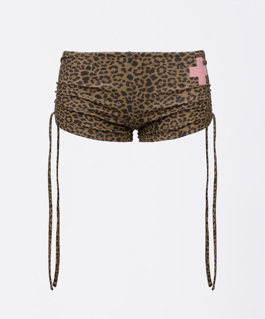 SCULPTOR Patrol Micro Shorts Classic Leopard