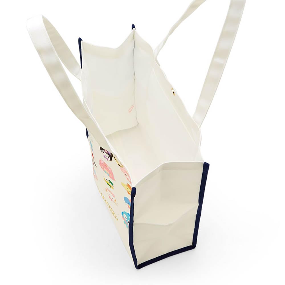 Sanrio Tote Bag Ať se vám to líbí Dokonce Sanrio Postavy Šířka 38 x Hloubka 14 x Výška 38 cm bez rukojeti 61 cm A4 velikost 664413 (Budu Více) Cca.