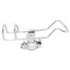 Rail Mounted Clamp Adjustable Fishing Rod Holder 360 Degrees Rotation 304 Stainless Steel for 22.2 To 31.7mm Tube