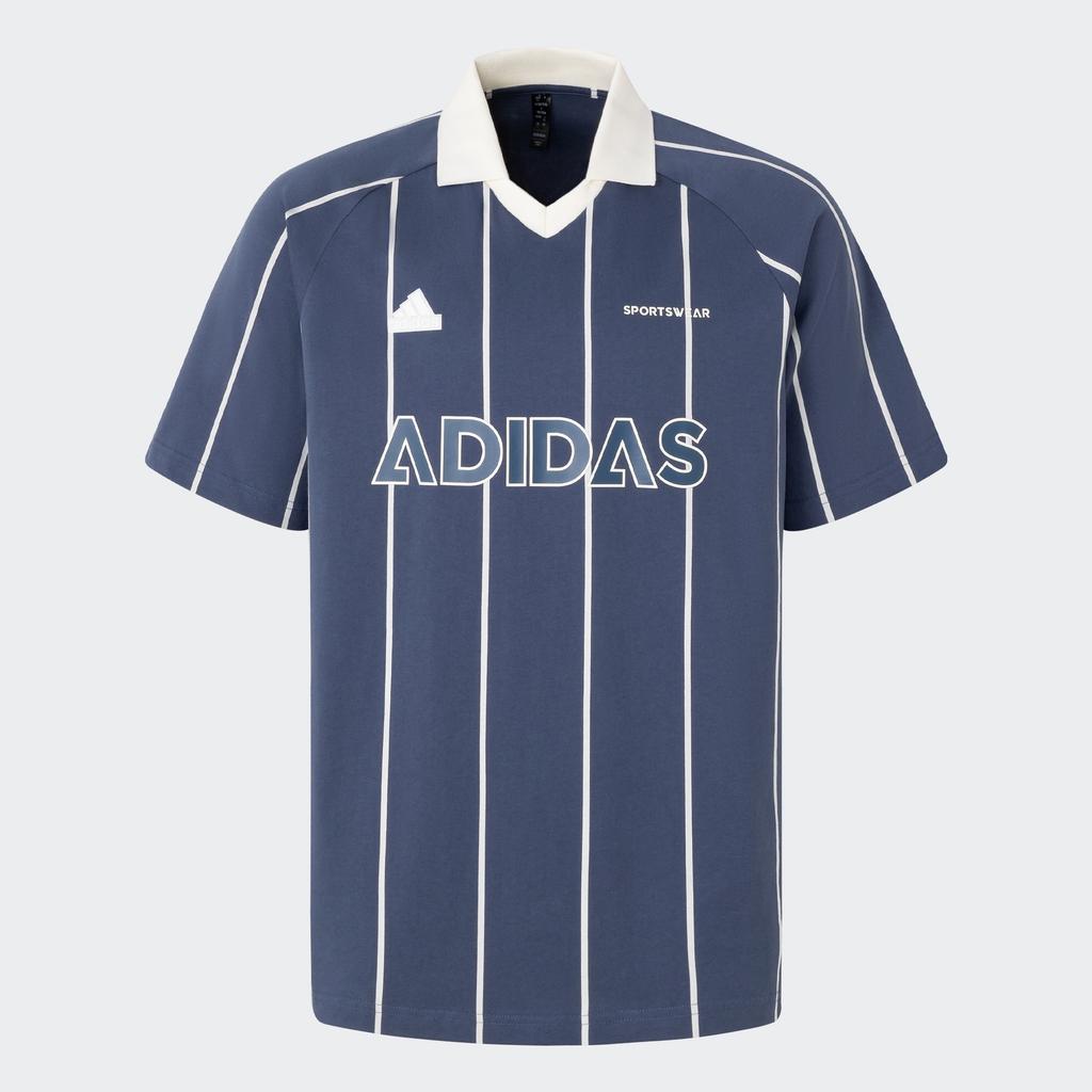 adidas Striped Short Sleeve Polo Shirt JC5745