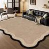 French Retro Living Room Carpet Full Of DirtResistant Coffee Table Blanket SkinFriendly Crystal Velvet Carpet Study Easy To Take Care Of NonSlip