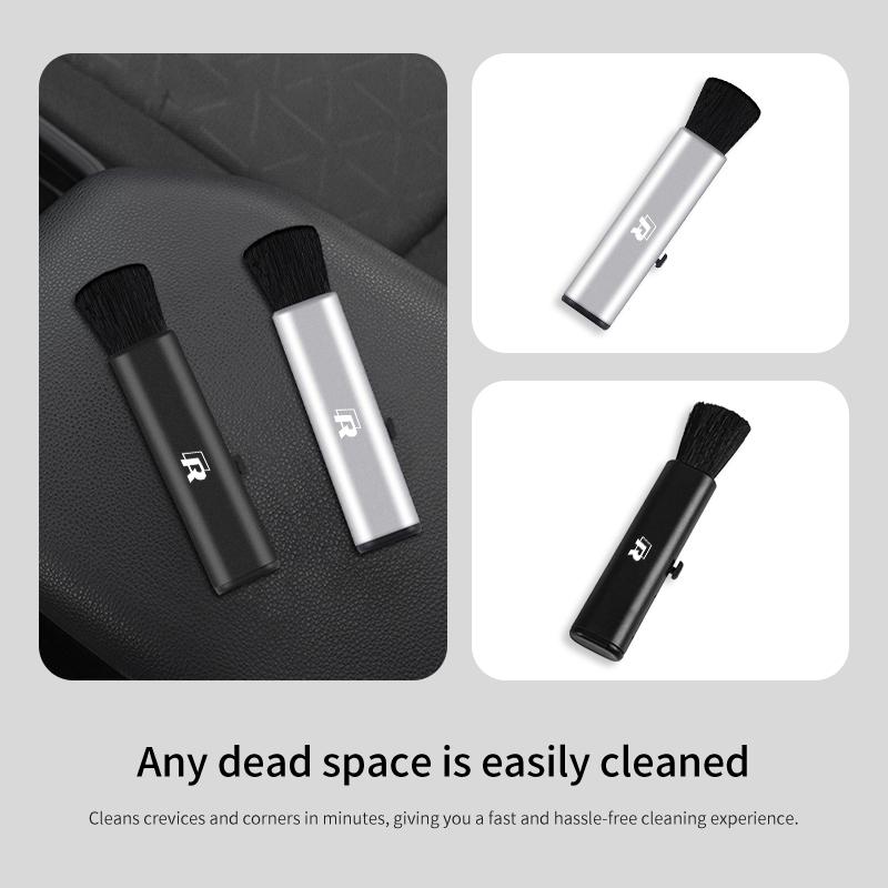 For Volkswagen VW Car Air Outlet Cleaning Brush Retractable Dusting Brush Tool mk6 CC B5 B6 B7 Golf 4 5 6 7 Scirocco Sagitar BHN1